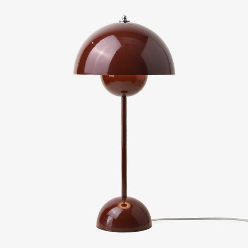 Metal Dome Night Table Lamps Modern Style 1 Light Table Lamps