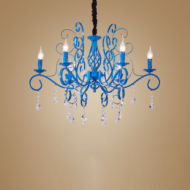 Traditional Unique Chandelier Lights Crystal Pendant Light Fixtures