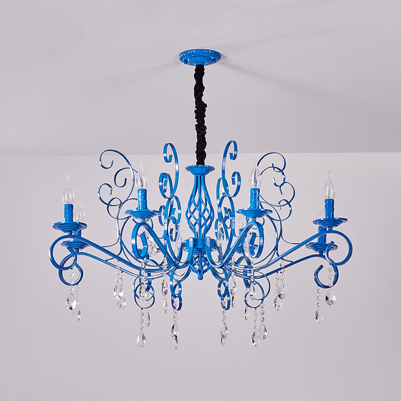 Traditional Unique Chandelier Lights Crystal Pendant Light Fixtures