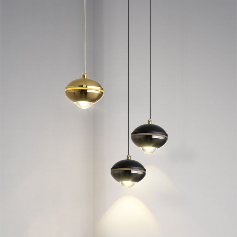 Contemporary Style Ball Pendant Lamp Metal Multi Lights Hanging Pendant Light