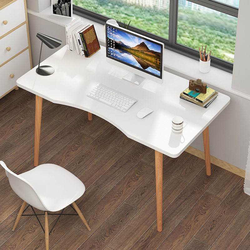 Modern Home Freeform Writing Desk Artificial Wood Bedroom Desk