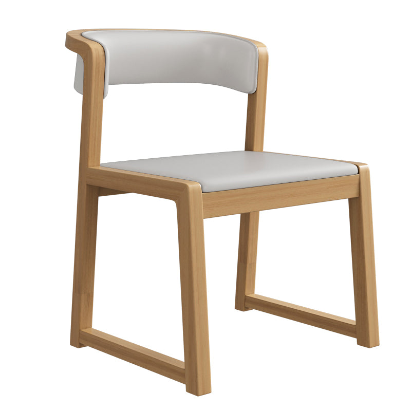 Modern Style Dining Chairs Solid Wood Side Chairs for Dining Room