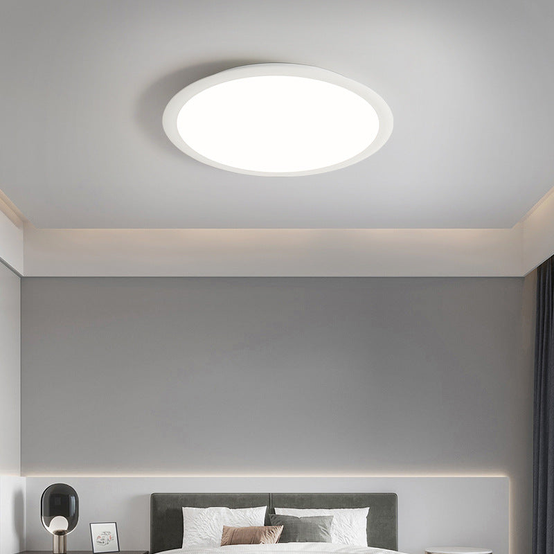 Metal Circle Ceiling Fixture Minimalist Style LED Ceiling Lighting