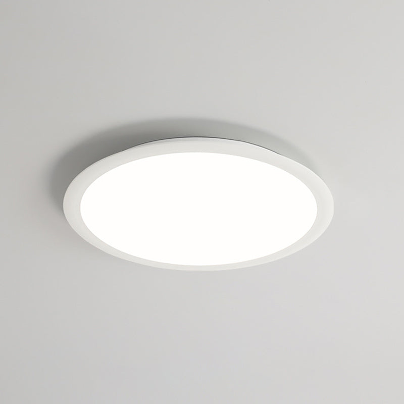 Metal Circle Ceiling Fixture Minimalist Style LED Ceiling Lighting