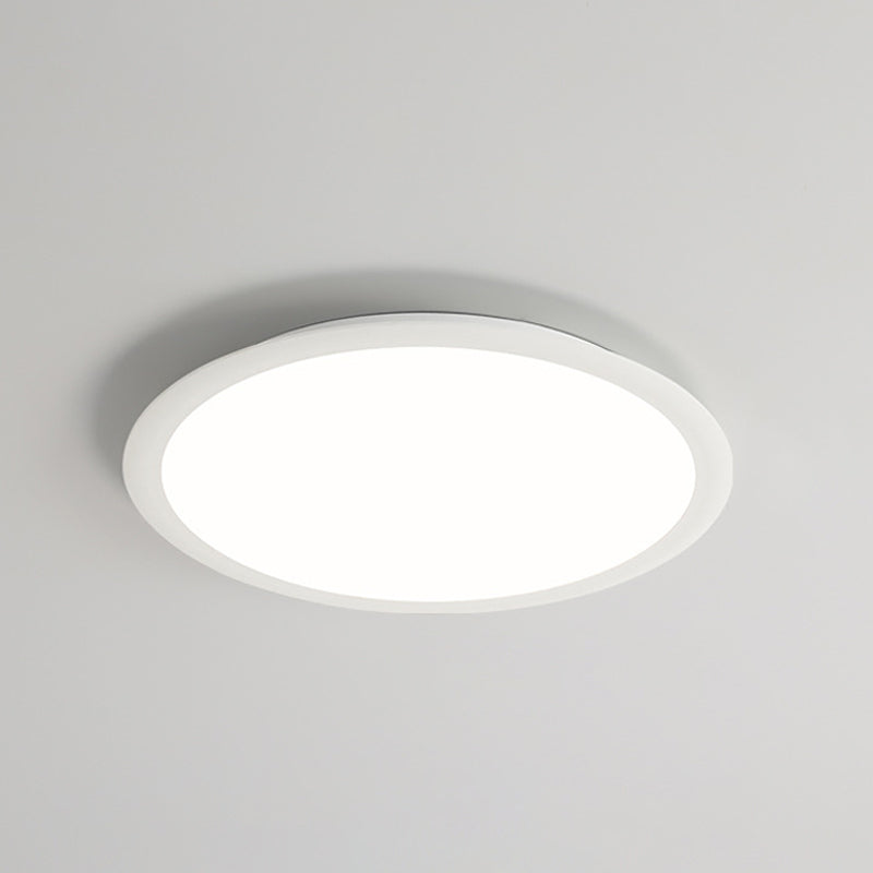 Metal Circle Ceiling Fixture Minimalist Style LED Ceiling Lighting