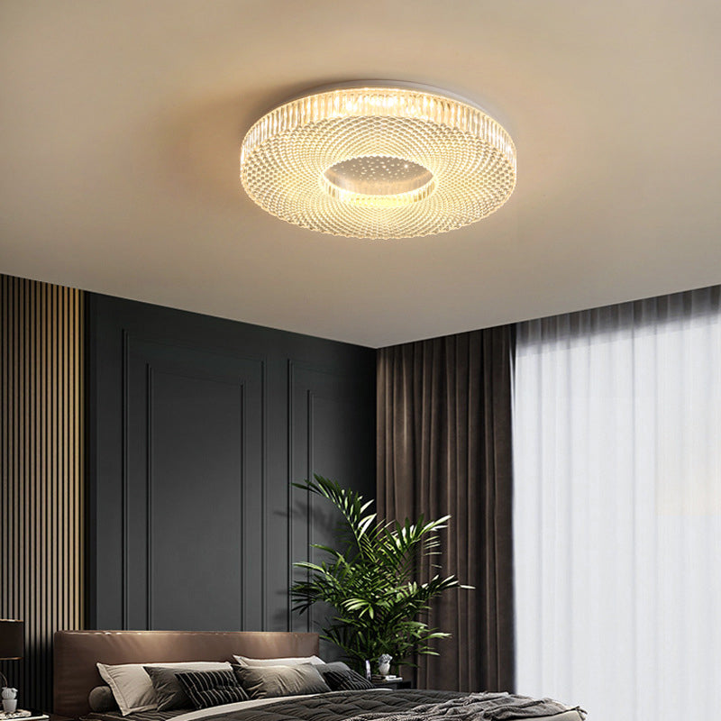 Modern Style Geometry Shade Ceiling Lamp Metal 1 Headed Ceiling Lighting for Restaurant