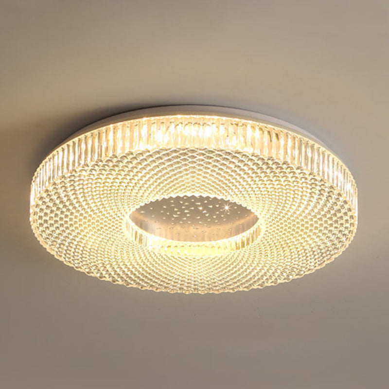 Modern Style Geometry Shade Ceiling Lamp Metal 1 Headed Ceiling Lighting for Restaurant