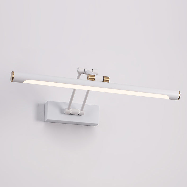 1-Light Linear Murce Sconce Modern Style Metal Applexe Lampe for Shower Room