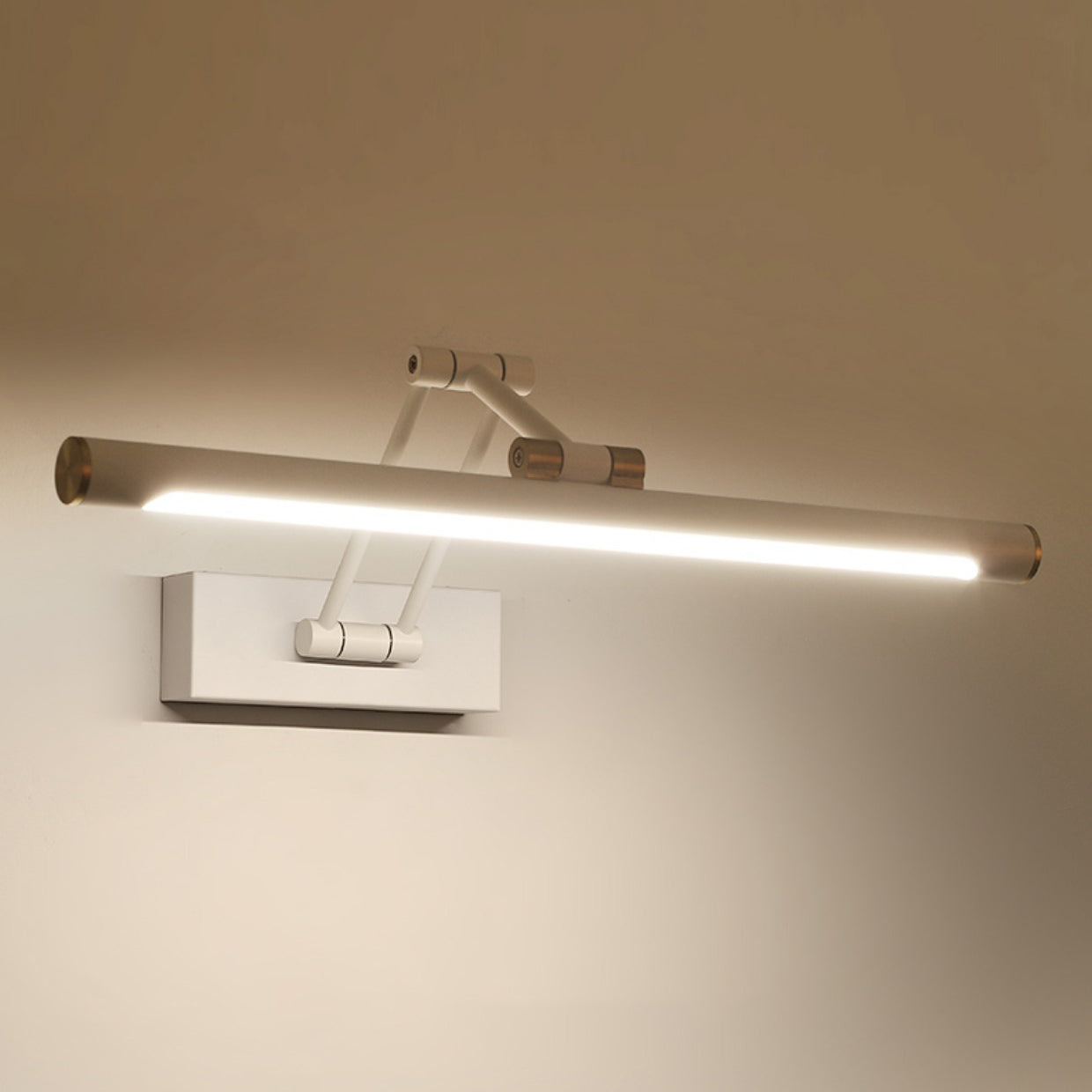 1-Light Linear Murce Sconce Modern Style Metal Applexe Lampe for Shower Room