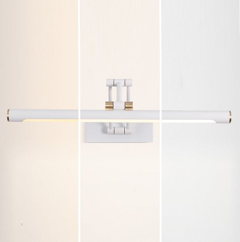 1-Light Linear Murce Sconce Modern Style Metal Applexe Lampe for Shower Room