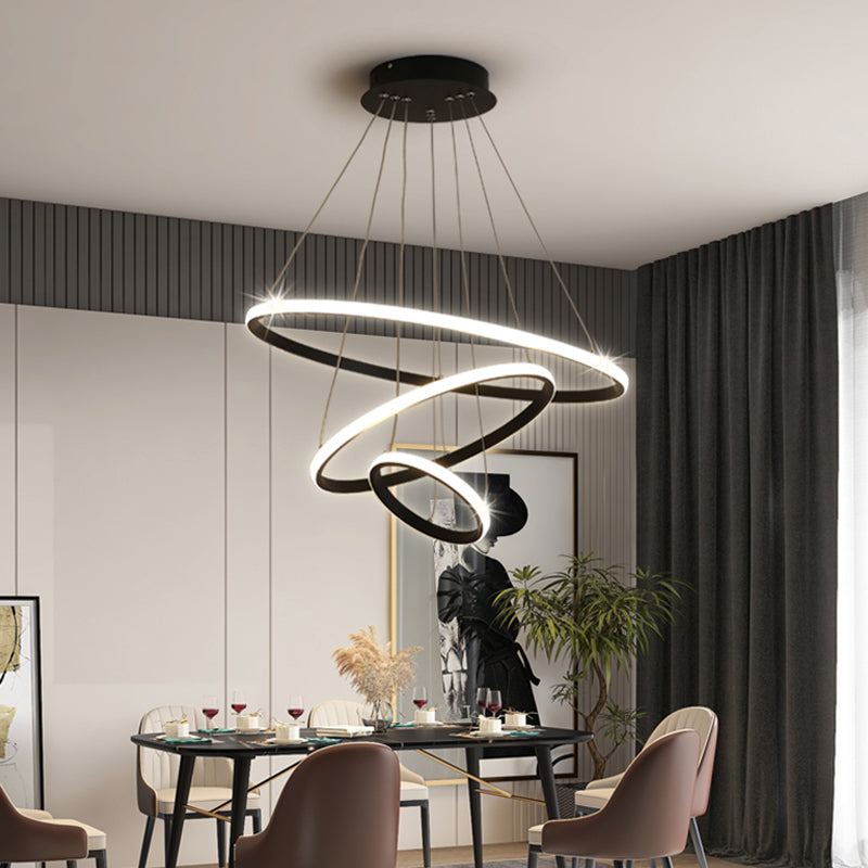 Contemporary Multi-Layer Chandelier Lights Metal Chandelier Pendant Light