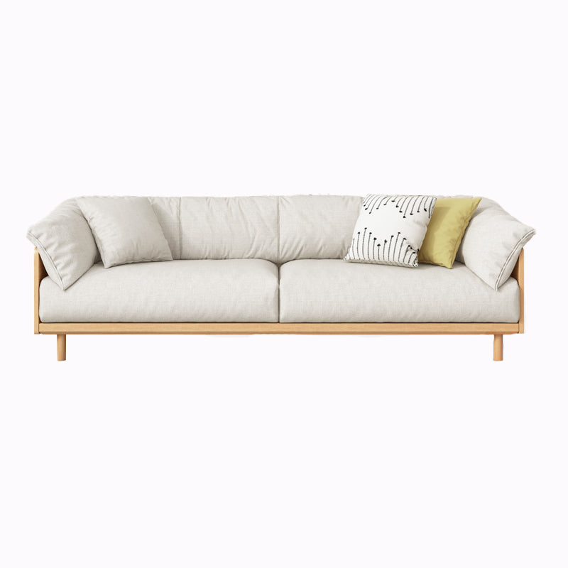 Modern Sofa Pillow Top Arm 33.4"W Sofa with 2 Pillows  for Living Room