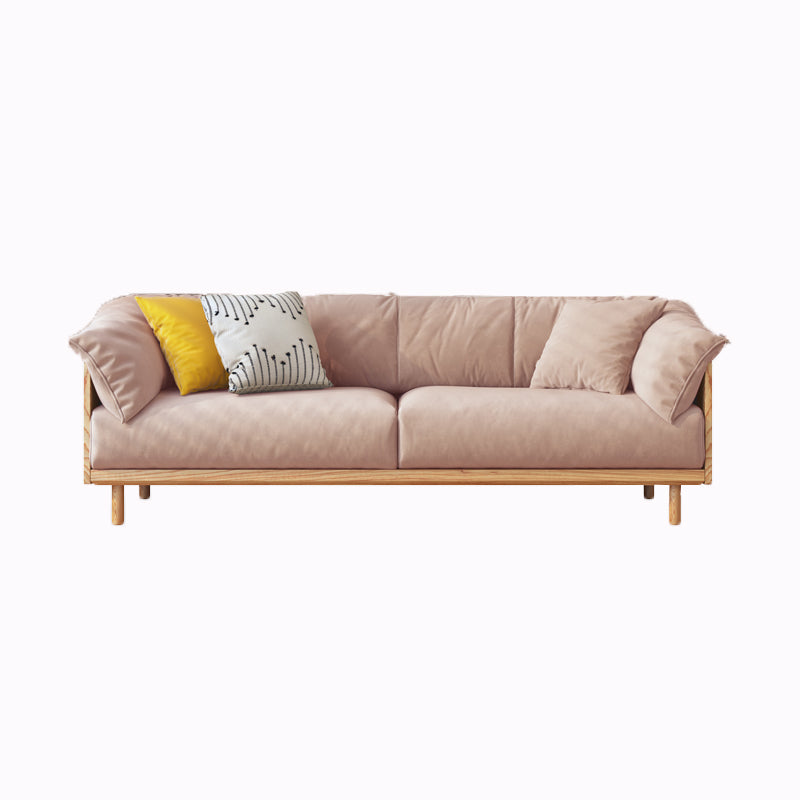 Modern Sofa Pillow Top Arm 33.4"W Sofa with 2 Pillows  for Living Room