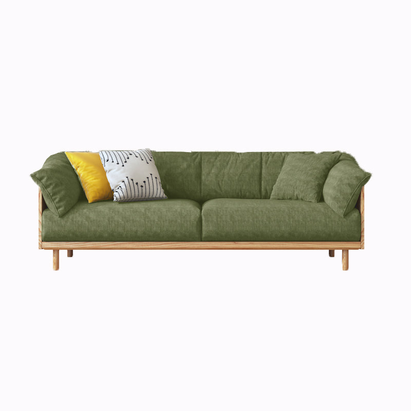 Modern Sofa Pillow Top Arm 33.4"W Sofa with 2 Pillows  for Living Room