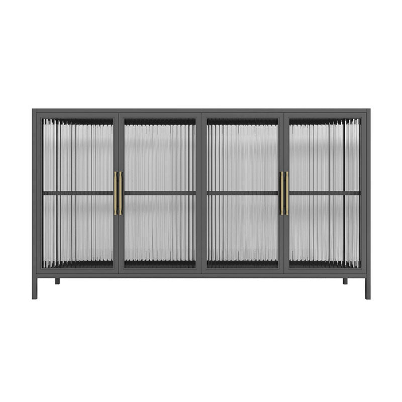 33.43"H Sideboard Modern Style Dining Server with Cabinets for Kitchen and Dining Room