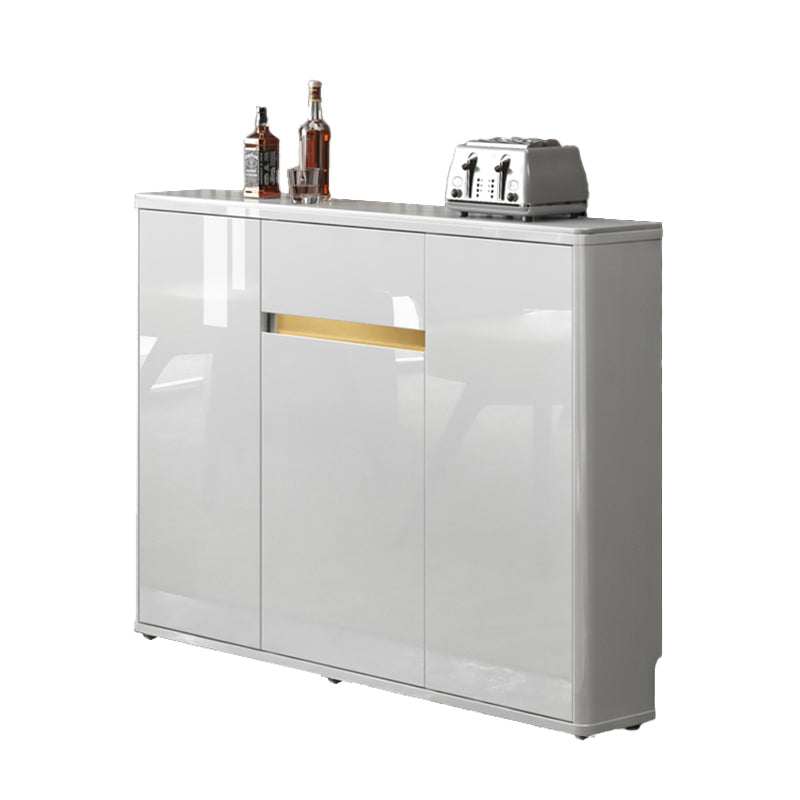 33.86"H Sideboard Modern Style White Dining Server for Kitchen and Dining Room