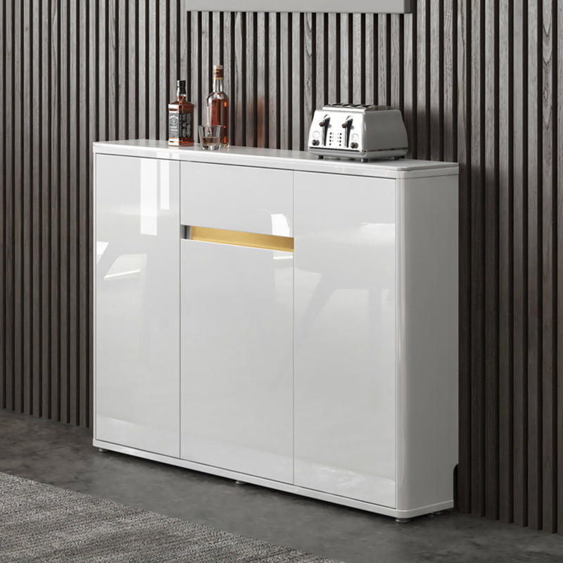 33.86"H Sideboard Modern Style White Dining Server for Kitchen and Dining Room