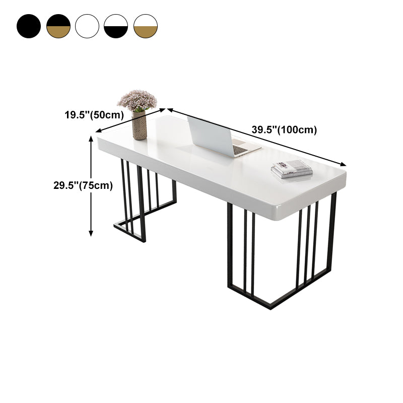 Glam Style Writing Desk Study Room and Office Desk with 1-drawer