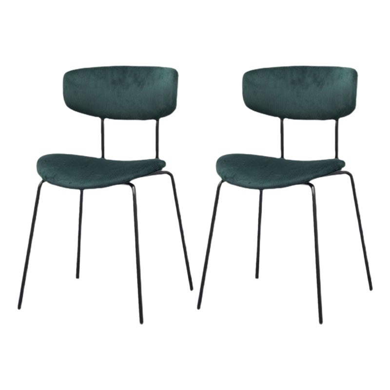 Open Back Side Chair Modern Style Dining Chair for Dining Room