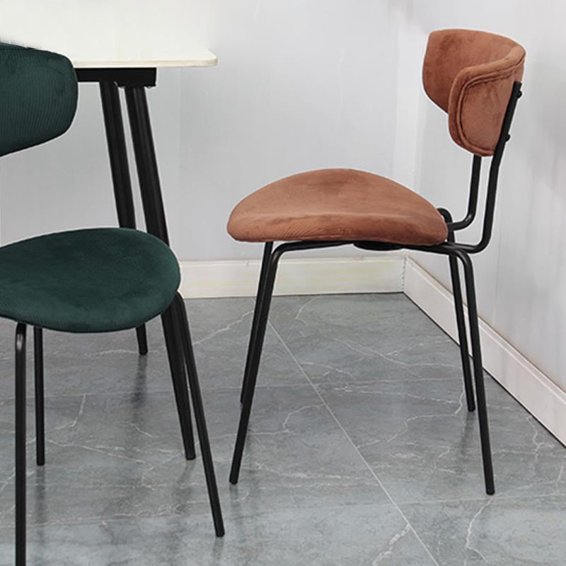 Open Back Side Chair Modern Style Dining Chair for Dining Room