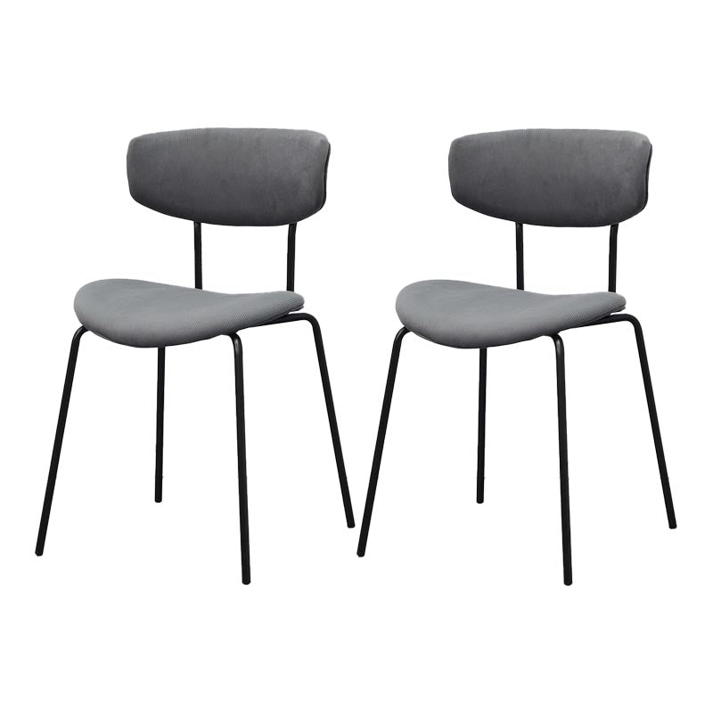 Open Back Side Chair Modern Style Dining Chair for Dining Room