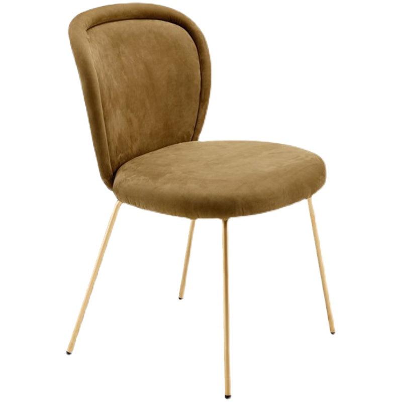 Upholstered Armless Dining Chair Contemporary Dining Room Side Chair