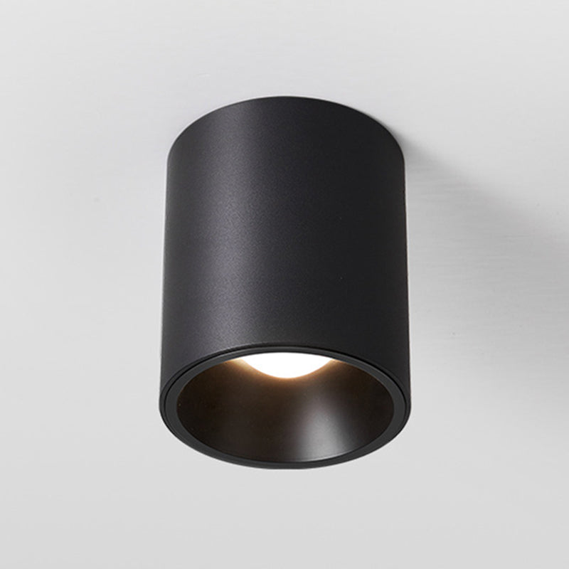 Modern Simple Style Aluminum Ceiling Light Cylinder Shape LED Ceiling Lamp for Living Room