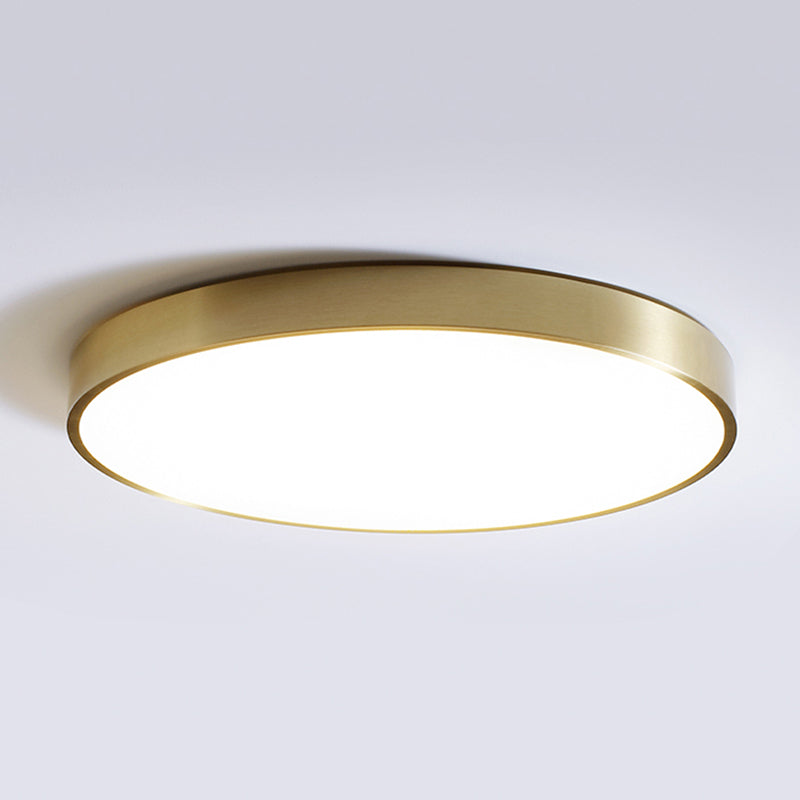 Metal Round Shade Filing Affermazione MODERNO MODERNA MODERNA FLUSH FACK FAITE