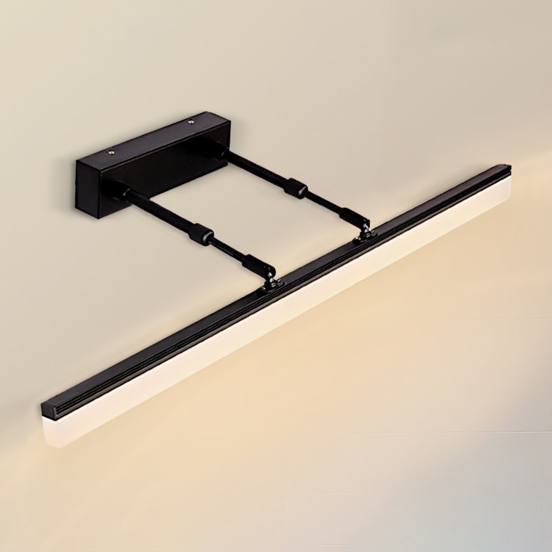 Linear Vanity Lighting Modern Style Metal 1 Light Vanity Wall Sconce