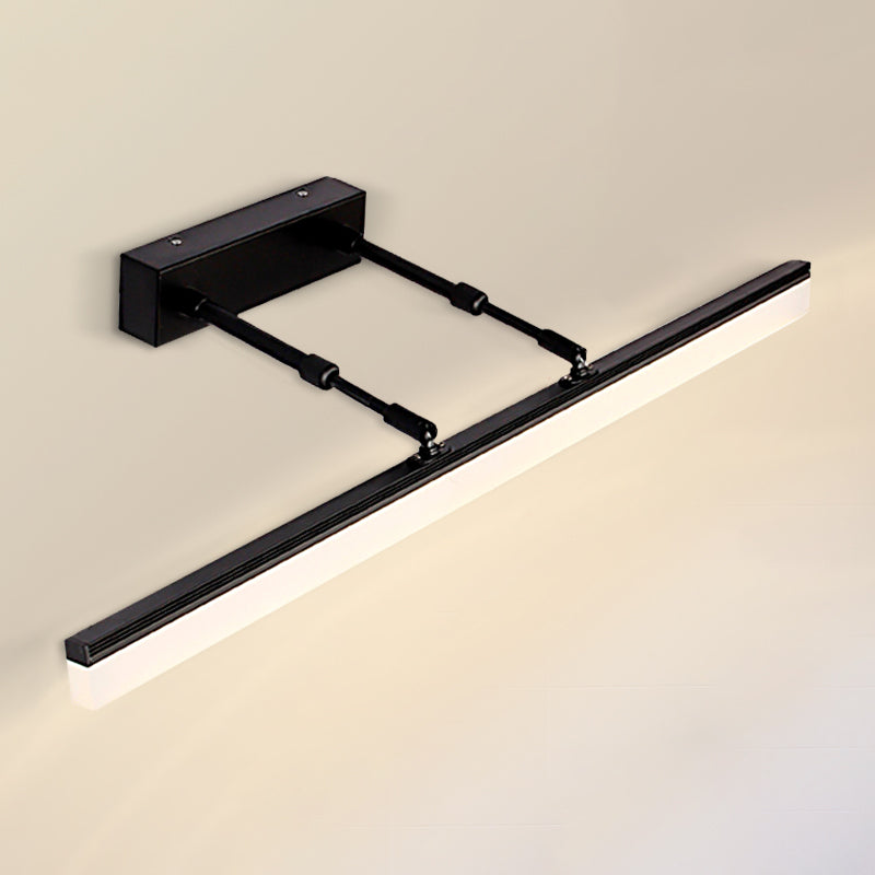 Linear Vanity Lighting Modern Style Metal 1 Light Vanity Wall Sconce