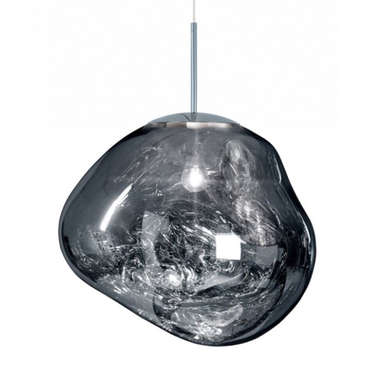 Ball Shape Glass Hanging Pendant Light Nordic Suspension Pendant Light