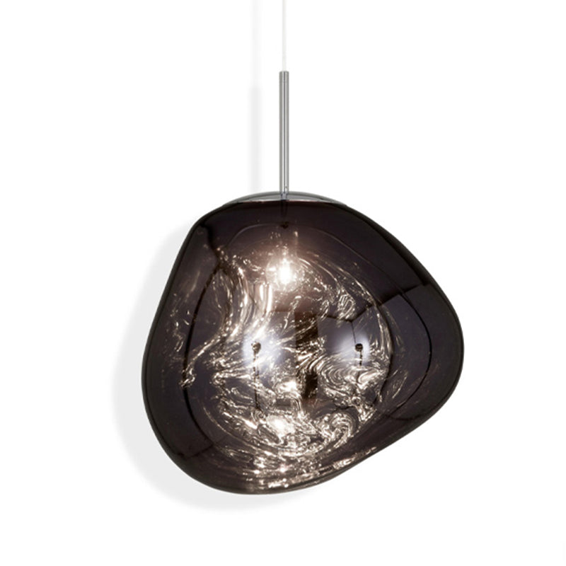 Ball Shape Glass Hanging Pendant Light Nordic Suspension Pendant Light