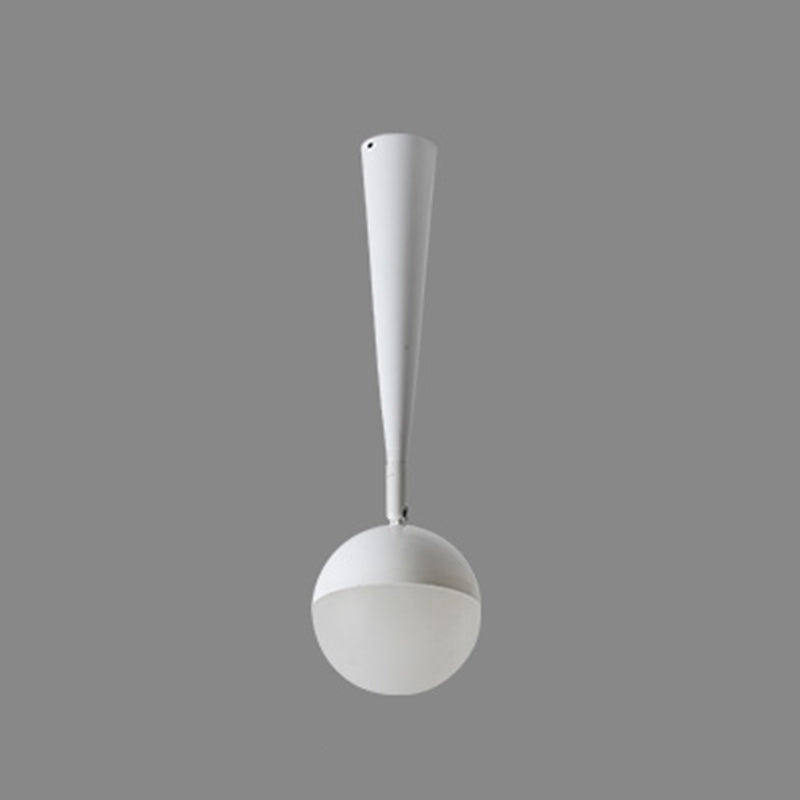 Spherical Dining Room Pendant Spotlight Metal Minimalist LED Suspension Lamp