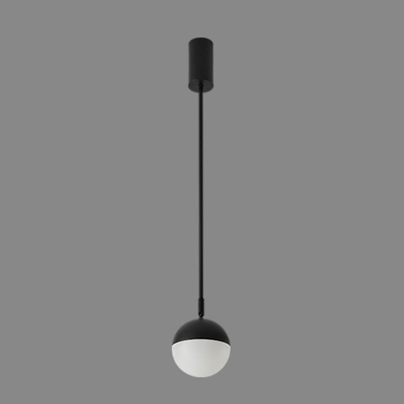 Spherical Dining Room Pendant Spotlight Metal Minimalist LED Suspension Lamp