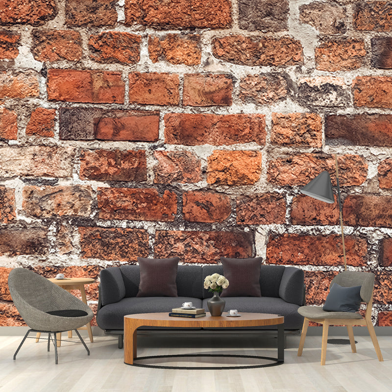 Photography Environment Friendly Mural Wallpaper Brick Wall Living Room Wall Mural