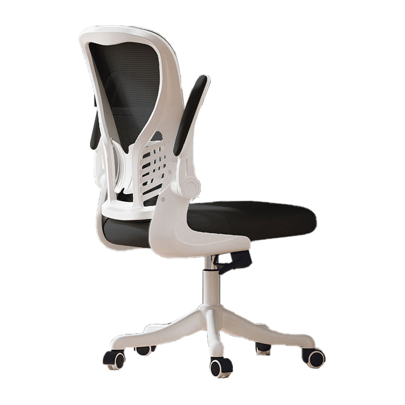 High Back Office Chair with Sponge Cushion Adjustable Arm  Nylon Office Chair