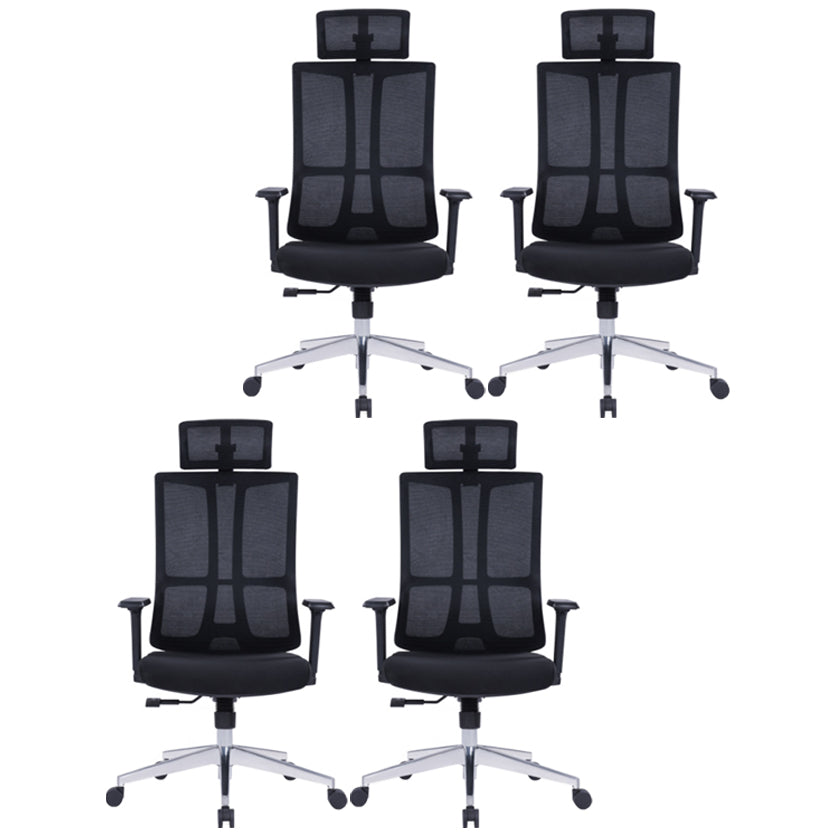 High Back Mesh Desk Chair Modern Slide Office Chair with Wheels