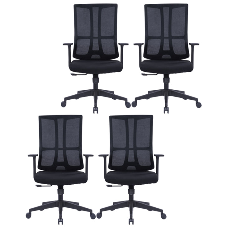 High Back Mesh Desk Chair Modern Slide Office Chair with Wheels