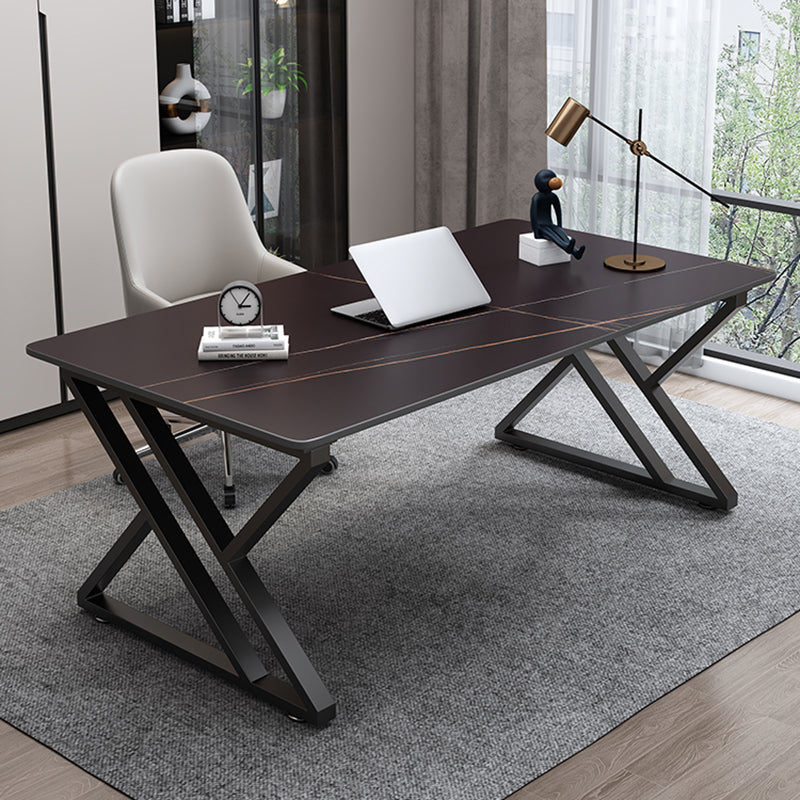 Sintered Stone Home Working Table Modern Rectangle Office Table