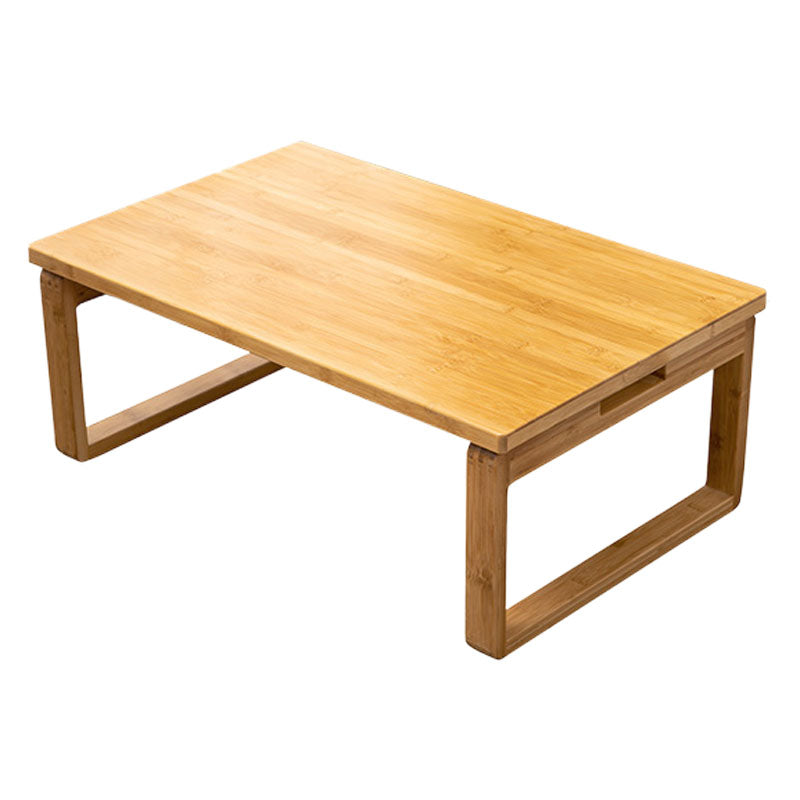 Wooden Sled Cocktail Table Scandinavian Folding Coffee Table