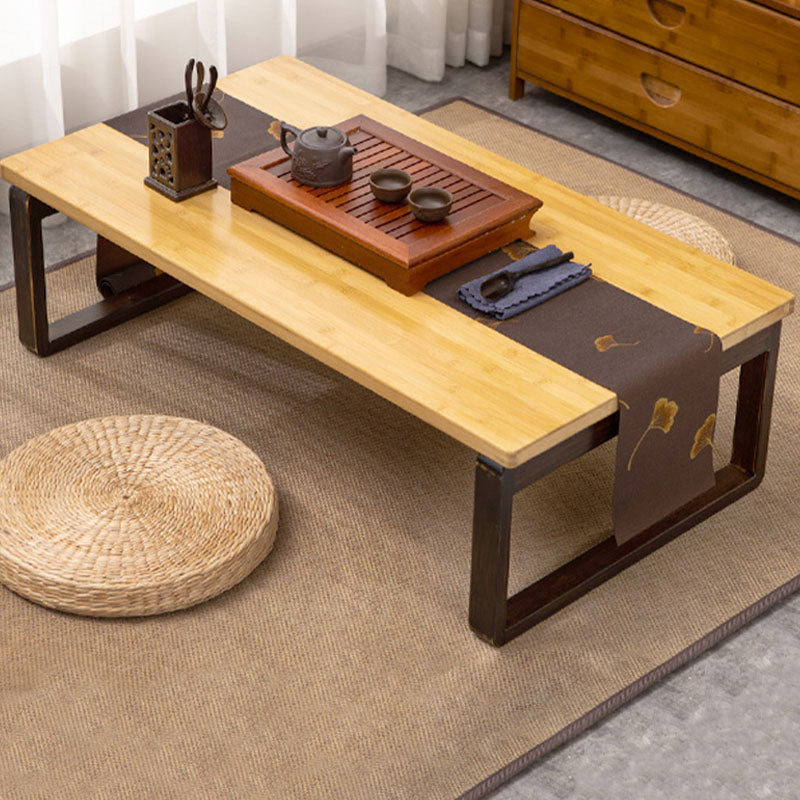 Wooden Sled Cocktail Table Scandinavian Folding Coffee Table