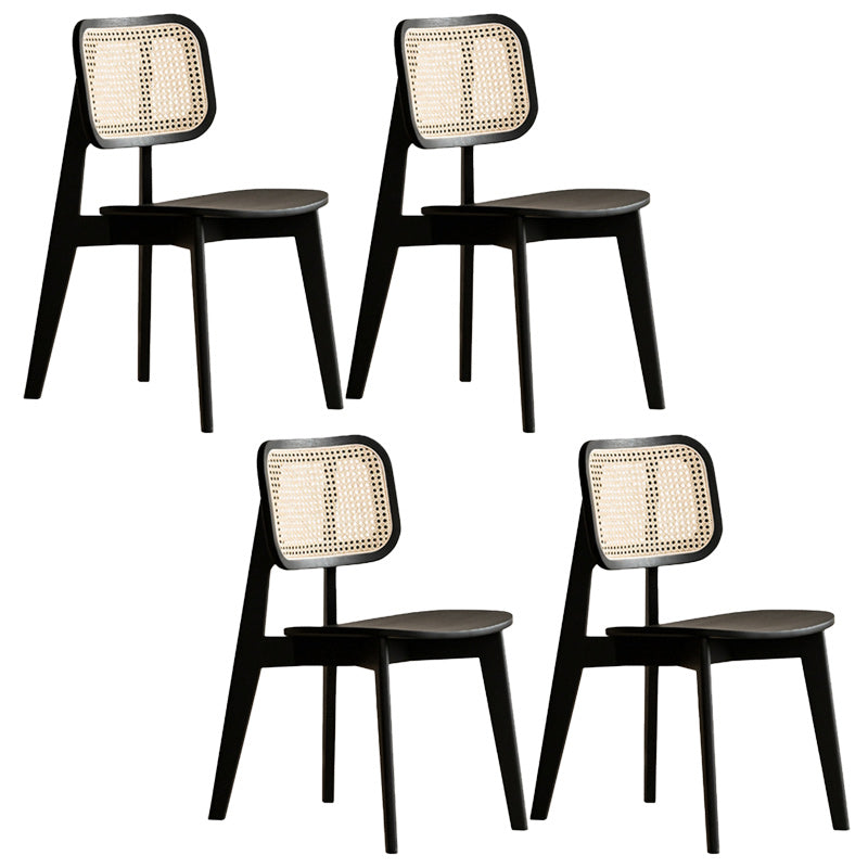 Modern Side Dining Chairs Solid Wood Dining Chairs for Dining Room