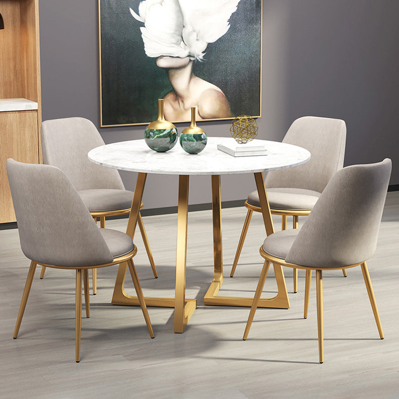 Armless Dining Chairs Nordic Side Kitchen Chairs for Dining Room