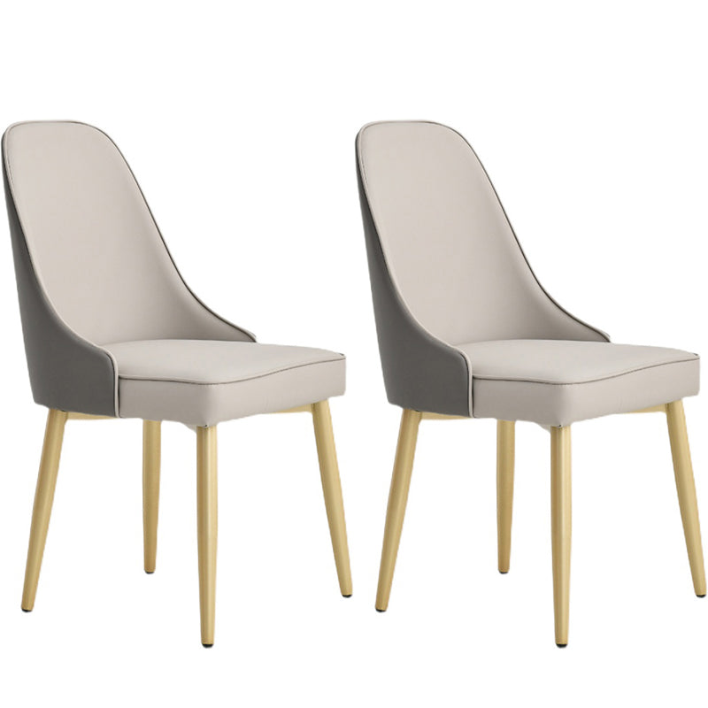 Nordic Armless Side Dining Chairs Entryway Dining Room Chairs