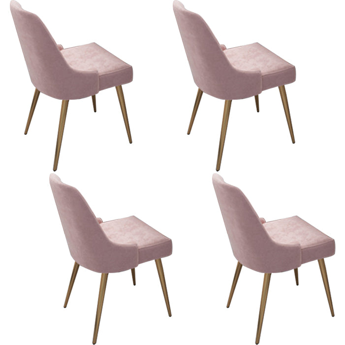 Nordic Armless Side Dining Chairs Entryway Dining Room Chairs