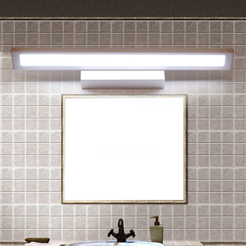 Rectangle Sconce Light Fixture Minimalist Metal LED Wall Lighting Fixture