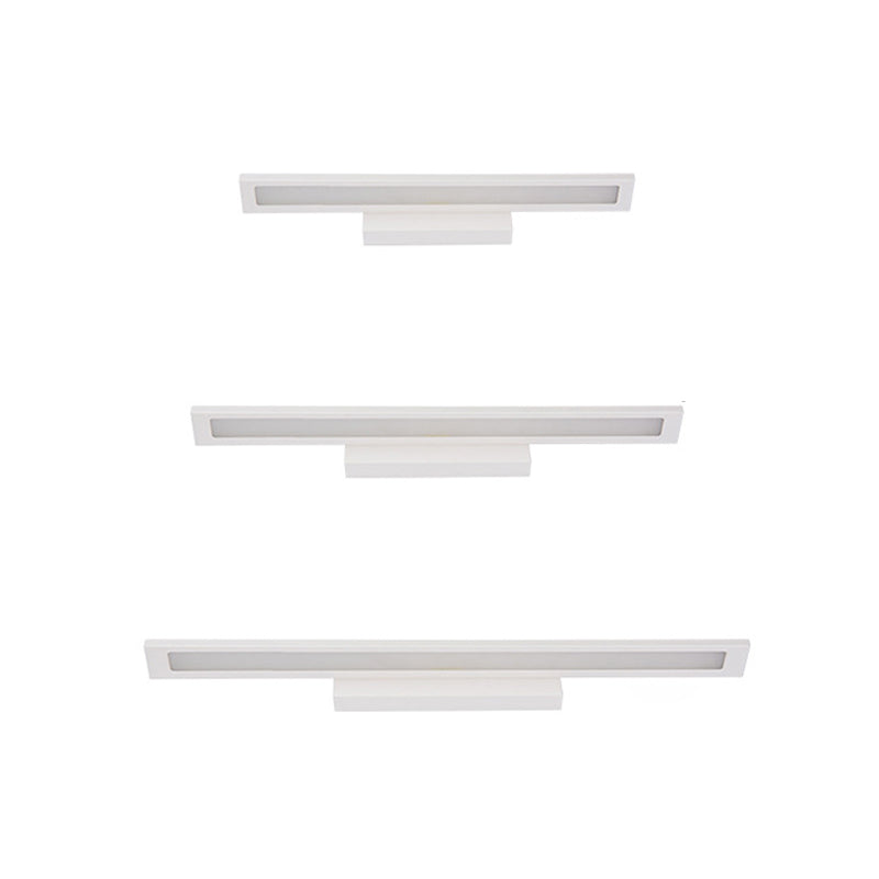 Rectangle Sconce Light Fixture Minimalist Metal LED Wall Lighting Fixture