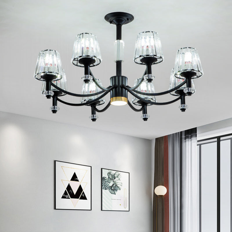 American Glass Chandelier Multi Light Chandelier Pendant for Dining Room