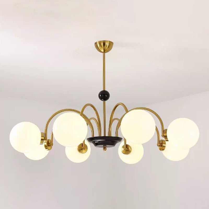 Contemporary Sphere Chandelier Lights Glass Chandelier Lighting Fixtures