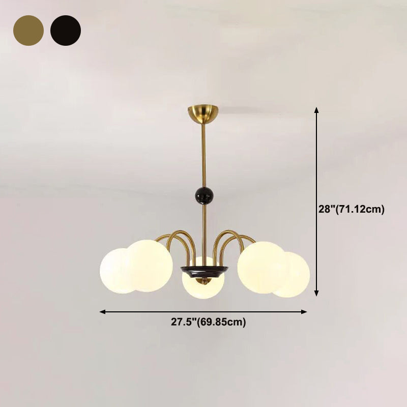 Contemporary Sphere Chandelier Lights Glass Chandelier Lighting Fixtures